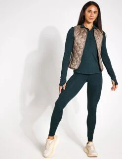 Born Kenal Quilted Collarless Gilet -Marks and Spencer Shop kenal quilted collarless gilet 5