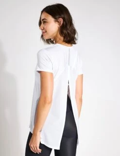 Kendall Modal Rich Round Neck T-Shirt -Marks and Spencer Shop kendall modal rich round neck t shirt 5