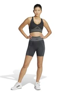 ADIDAS Knitted Training 5 High Waisted Shorts -Marks and Spencer Shop knitted training 5 high waisted shorts 11