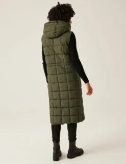 Regatta Leandra Hooded Quilted Longline Gilet -Marks and Spencer Shop leandra hooded quilted longline gilet 13