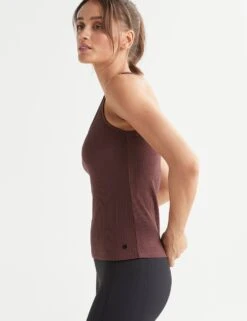 Leera Cotton Rich Rib Scoop Neck Vest Top -Marks and Spencer Shop leera cotton rich rib scoop neck vest top 8