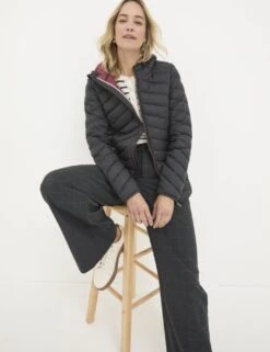 Lightweight Hooded Short Puffer Jacket -Marks and Spencer Shop lightweight hooded short puffer jacket 7