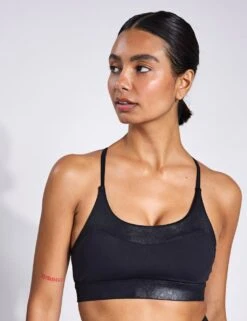 Limit High-Shine Non Wired Sports Bra XS-XL -Marks and Spencer Shop limit high shine non wired sports bra xs xl 4