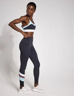 Limitless Striped High Waisted Leggings -Marks and Spencer Shop limitless striped high waisted leggings 4