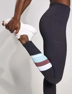 Limitless Striped High Waisted Leggings -Marks and Spencer Shop limitless striped high waisted leggings 6