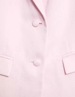 Linen Blend Short Sleeve Single Breasted Blazer -Marks and Spencer Shop linen blend short sleeve single breasted blazer 9