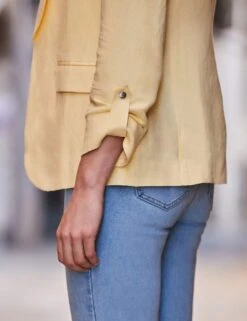 Linen Rich Relaxed Blazer -Marks and Spencer Shop linen rich relaxed blazer 5