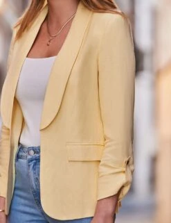 Linen Rich Relaxed Blazer -Marks and Spencer Shop linen rich relaxed blazer 6