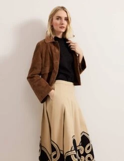 Linen Rich Textured Crew Neck Blouse -Marks and Spencer Shop linen rich textured crew neck blouse 12