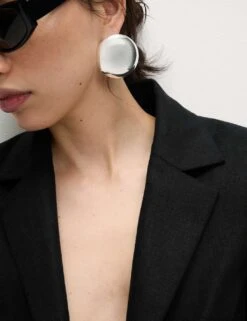 Linen Twill Rich Cropped Short Sleeve Jacket -Marks and Spencer Shop linen twill rich cropped short sleeve jacket 11