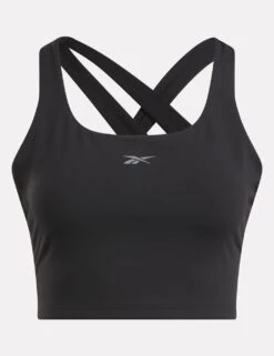 Reebok Lux Square Neck Cross Back Fitted Crop Top -Marks and Spencer Shop lux square neck cross back fitted crop top 10