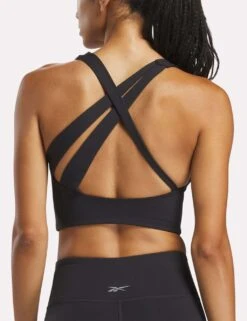 Reebok Lux Square Neck Cross Back Fitted Crop Top -Marks and Spencer Shop lux square neck cross back fitted crop top 7
