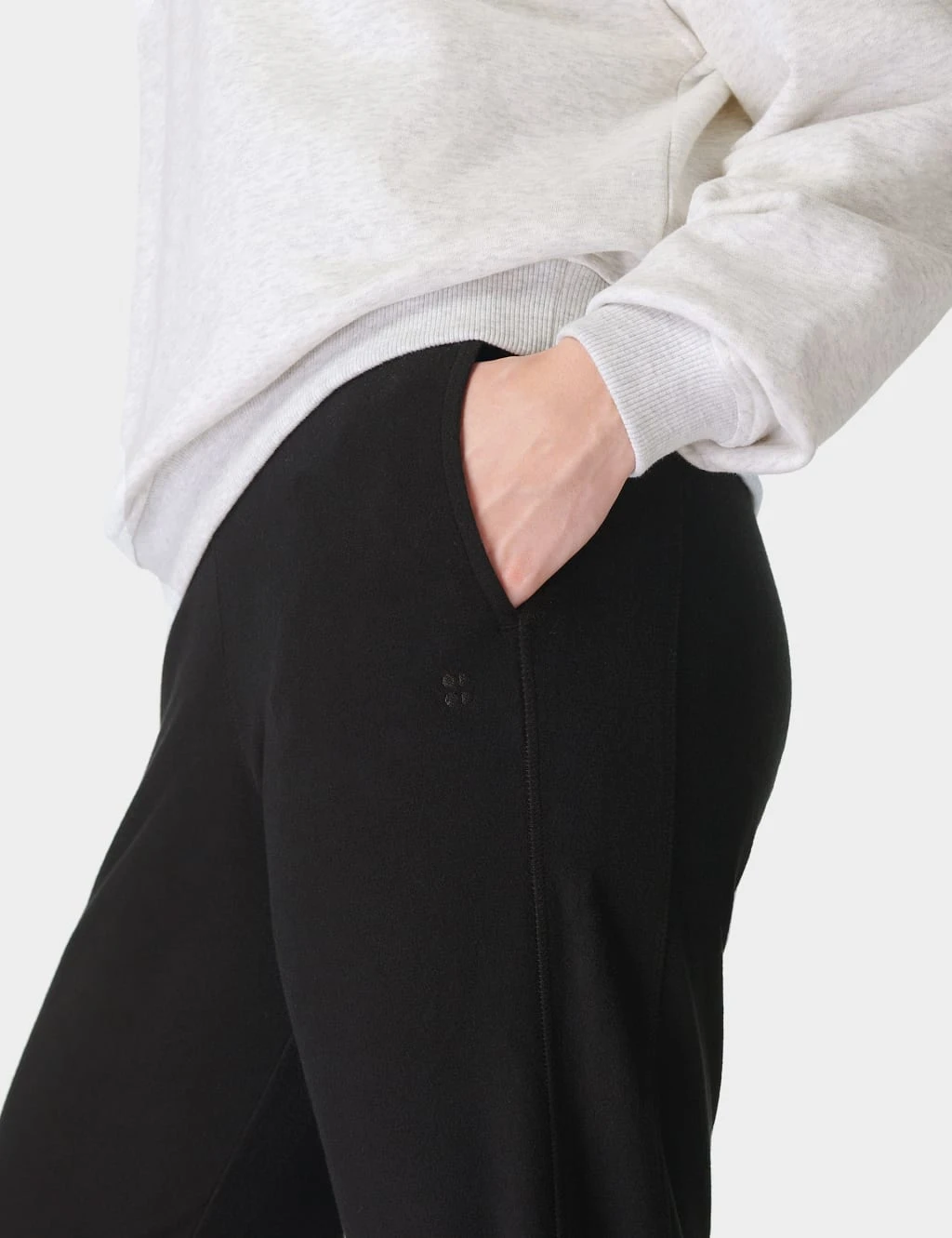 Sweaty Betty Luxe Cotton Blend Fleece Joggers 10 Sweaty Betty Luxe Cotton Blend Fleece Joggers - Image 8