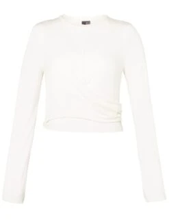 Sweaty Betty Modal Rich Round Neck Wrap Front Top -Marks and Spencer Shop modal rich round neck wrap front top 13