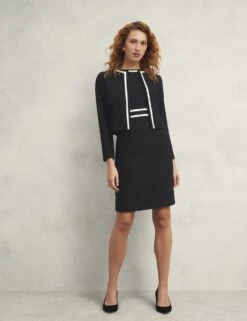 Monochrome Cropped Jacket -Marks and Spencer Shop monochrome cropped jacket 14