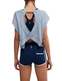 My Time Cotton Rich Open Back T-Shirt -Marks and Spencer Shop my time cotton rich open back t shirt 15