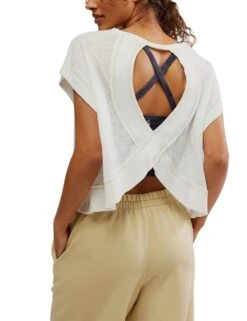 My Time Cotton Rich Open Back T-Shirt -Marks and Spencer Shop my time cotton rich open back t shirt 9