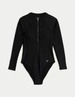 Scuba Padded Long Sleeve Swimsuit -Marks and Spencer Shop neoprene padded long sleeve swimsuit 5