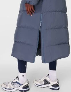 Sweaty Betty Nimbus Quilted Hooded Longline Puffer Jacket -Marks and Spencer Shop nimbus quilted hooded longline puffer jacket 14