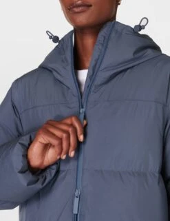 Sweaty Betty Nimbus Quilted Hooded Longline Puffer Jacket -Marks and Spencer Shop nimbus quilted hooded longline puffer jacket 15