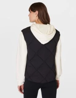 Sweaty Betty On The Move Quilted Padded Zip Up Gilet -Marks and Spencer Shop on the move quilted padded zip up gilet 11