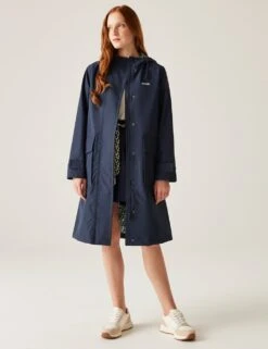 Regatta Orla Kiely II Waterproof Hooded Longline Mac -Marks and Spencer Shop orla kiely ii waterproof hooded longline mac 10