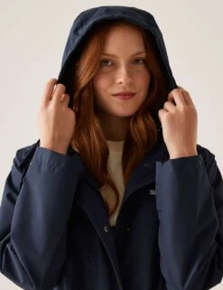 Regatta Orla Kiely II Waterproof Hooded Longline Mac -Marks and Spencer Shop orla kiely ii waterproof hooded longline mac 16