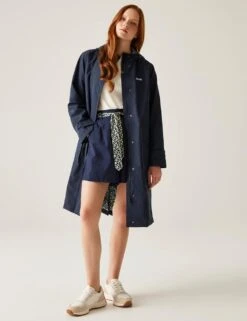 Regatta Orla Kiely II Waterproof Hooded Longline Mac -Marks and Spencer Shop orla kiely ii waterproof hooded longline mac 19