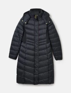 Joules Padded Hooded High Neck Longline Coat -Marks and Spencer Shop padded hooded high neck longline coat 7
