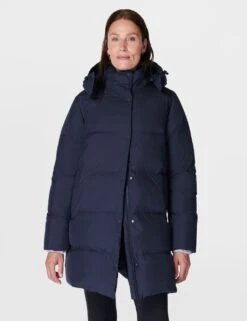 Sweaty Betty Padded Hooded Puffer Jacket -Marks and Spencer Shop padded hooded puffer jacket 14