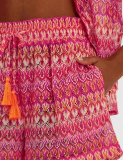 Accessorize Patterned Crochet Shorts -Marks and Spencer Shop patterned crochet shorts 5