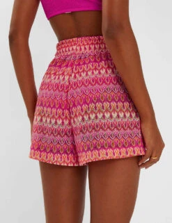 Accessorize Patterned Crochet Shorts -Marks and Spencer Shop patterned crochet shorts 6