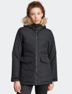 ADIDAS Paveric Faux Fur Trim Hooded Parka Coat 25 ADIDAS Paveric Faux Fur Trim Hooded Parka Coat -Marks and Spencer Shop paveric faux fur trim hooded parka coat 11