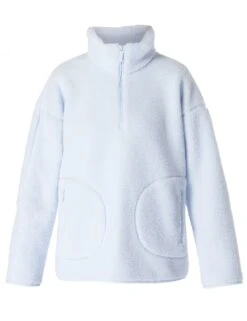 Sweaty Betty Plush Funnel Neck Half Zip Fleece Jacket -Marks and Spencer Shop plush funnel neck half zip fleece jacket 6