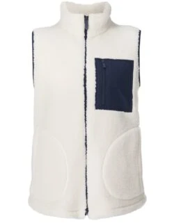 Sweaty Betty Plush Zip Up Funnel Neck Fleece Gilet -Marks and Spencer Shop plush zip up funnel neck fleece gilet 17
