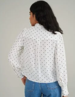 Polka Dot High Neck Blouse 20 Polka Dot High Neck Blouse -Marks and Spencer Shop polka dot high neck blouse 8
