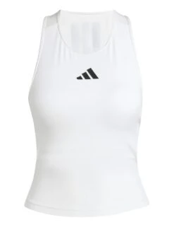 ADIDAS Power 3-Stripes Racer Back Vest Top With Bra -Marks and Spencer Shop power 3 stripes racer back vest top with bra 8