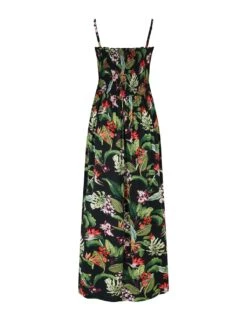 Pour Moi Printed Maxi Shirred Beach Dress -Marks and Spencer Shop printed maxi shirred beach dress 10