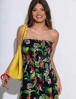 Pour Moi Printed Maxi Shirred Beach Dress -Marks and Spencer Shop printed maxi shirred beach dress 9