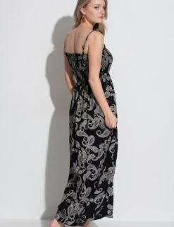 Pour Moi Printed Shirred Maxi Beach Dress -Marks and Spencer Shop printed shirred maxi beach dress 7