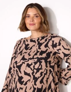 Printed Slash Neck Tunic 15 Printed Slash Neck Tunic -Marks and Spencer Shop printed slash neck tunic 5