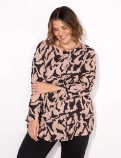 Printed Slash Neck Tunic 16 Printed Slash Neck Tunic -Marks and Spencer Shop printed slash neck tunic 6