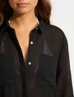 Seafolly Pure Cotton Beach Cover Up Shirt 23 Seafolly Pure Cotton Beach Cover Up Shirt -Marks and Spencer Shop pure cotton beach cover up shirt 6