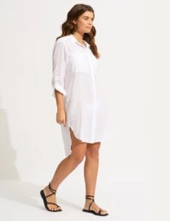 Seafolly Pure Cotton Beach Cover Up Shirt 26 Seafolly Pure Cotton Beach Cover Up Shirt -Marks and Spencer Shop pure cotton beach cover up shirt 9