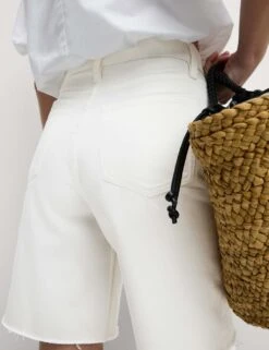 Pure Cotton Denim Bermuda Shorts 35 Pure Cotton Denim Bermuda Shorts -Marks and Spencer Shop pure cotton bermuda shorts 7