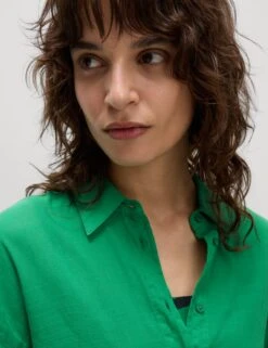 Pure Cotton Collared Beach Shirt -Marks and Spencer Shop pure cotton collared beach shirt 11