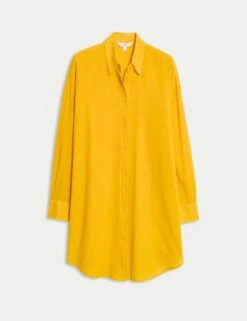 Pure Cotton Collared Beach Shirt -Marks and Spencer Shop pure cotton collared beach shirt 15