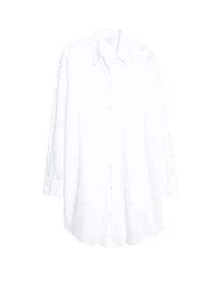 Pure Cotton Collared Beach Shirt -Marks and Spencer Shop pure cotton collared beach shirt