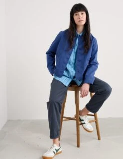 Pure Cotton Collared Jacket -Marks and Spencer Shop pure cotton collared jacket 12