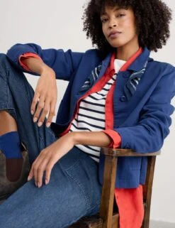 Pure Cotton Collared Jacket -Marks and Spencer Shop pure cotton collared jacket 14